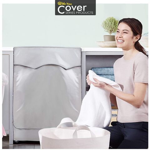 Washing Machine Cover,Washer/Dryer cover For Front-loading Machine Waterproof Dust-proof Thicker