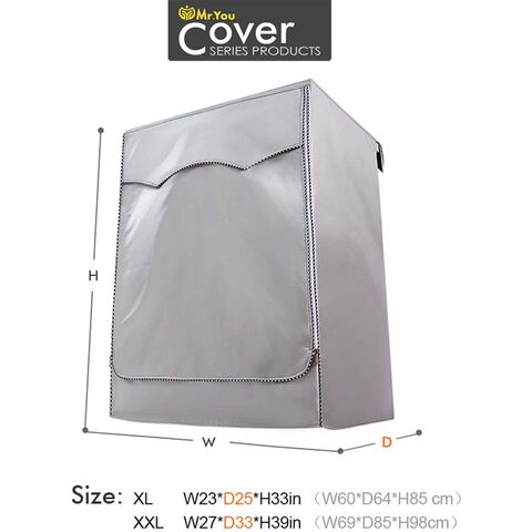 Washing Machine Cover,Washer/Dryer cover For Front-loading Machine Waterproof Dust-proof Thicker