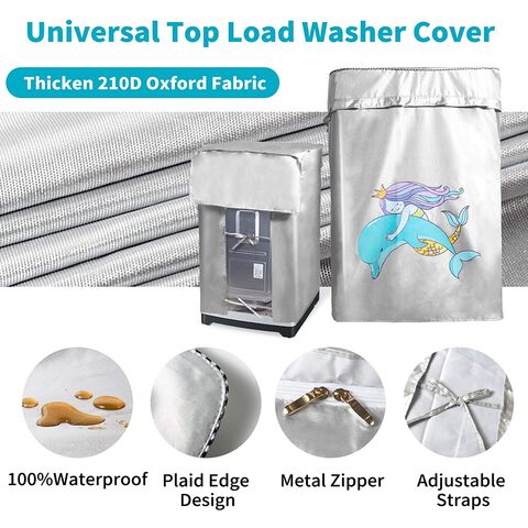 Top Load Washing Machine Dryer Cover Protector for Portable Washer,Waterproof UV and Dust Resistance