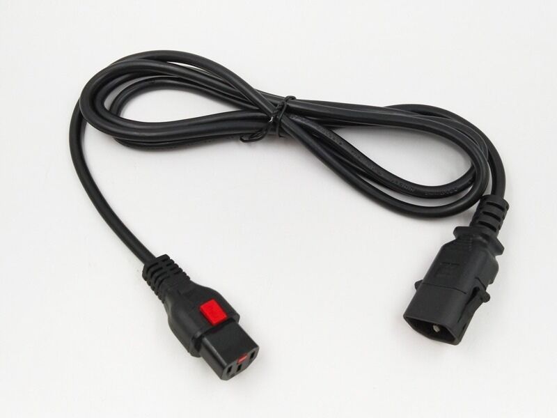 Buy China Wholesale Stay-plugged Iec-lock C13 To P-lock C14 Pdu Cords ...