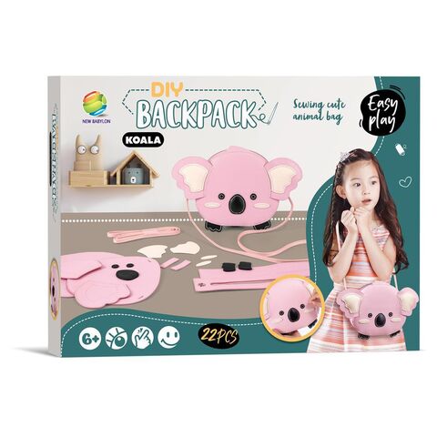 Kit DIY para bolso tejido a mano, bolso de mensajero, mochila infantil, regalo creativo al por mayor
