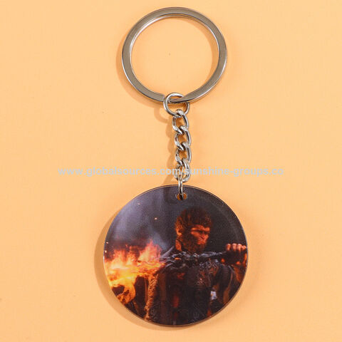 Black Myth Wukong: Ornamentos de suporte de acrílico periféricos, personalização de presentes, acessórios de chaveiro de acrílico Wukong