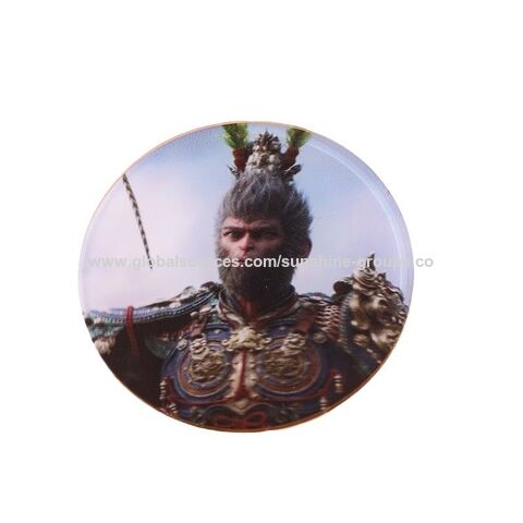Black Myth Wukong: Ornamentos de suporte de acrílico periféricos, personalização de presentes, acessórios de chaveiro de acrílico Wukong