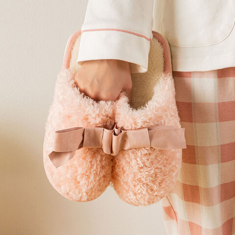 Soft bottom slippers women's fuzzy slippers fancy slippers pearl slippers white fluffy slippers men velvet slippers