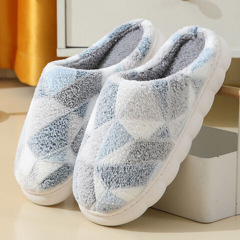Men's felt slippers wool house slippers foldable slippers dusting slippers cat slippers men's velvet slippers women's