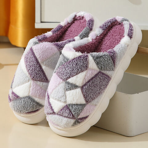Men's felt slippers wool house slippers foldable slippers dusting slippers cat slippers men's velvet slippers women's
