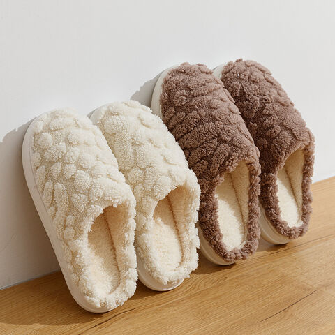 Felt wool slippers home wear slippers sheepskin slipper strip slippers pink slipper trendy women's slippers