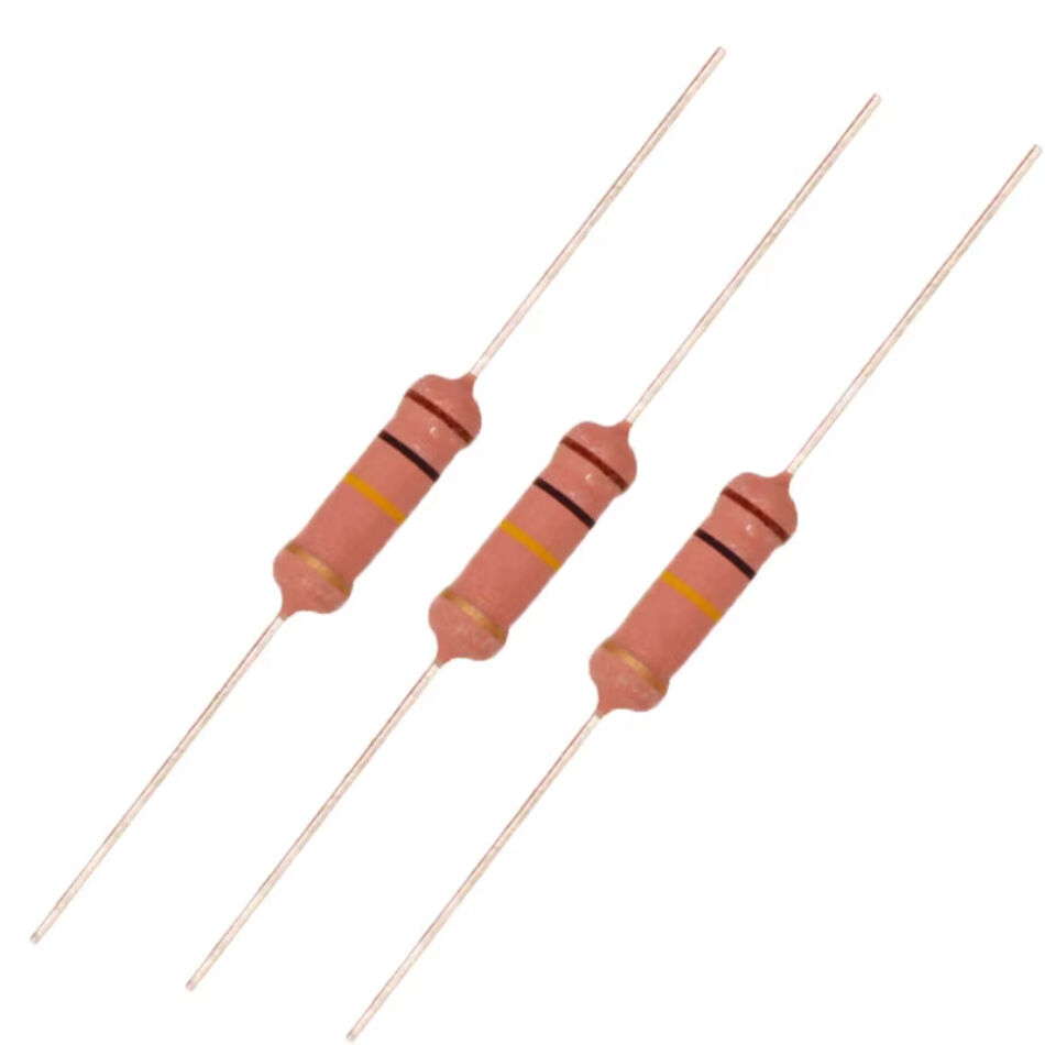 Color Coding Mof Mof Color Code Resistor Metal Oxide Film Resistor 0.25w 1ohm To 22m Ohm ...