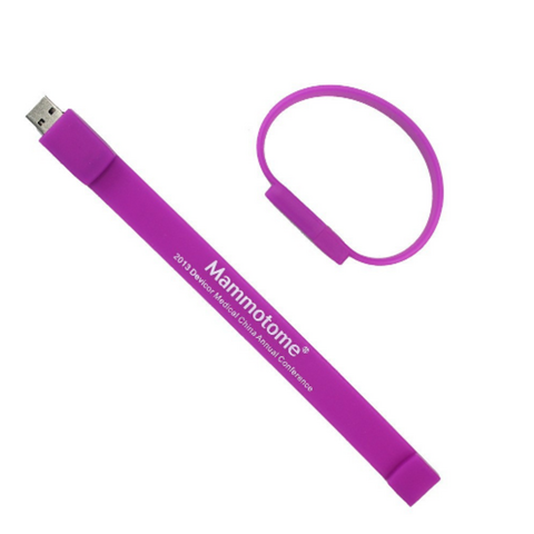 Hot-Selling 64GB USB Flash Drive Pen Silicone Wrist Bracelet with Colorful Lights PVC Memory 32GB USB 2.0 3.0 Interface