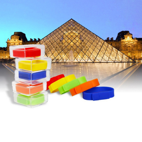 Hot-Selling 64GB USB Flash Drive Pen Silicone Wrist Bracelet with Colorful Lights PVC Memory 32GB USB 2.0 3.0 Interface