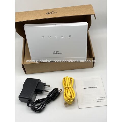 Routeur WiFi 4G LTE 300 Mbps en gros, routeur sans fil domestique CPE