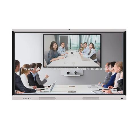 Pizarra interactiva 4K con pantalla TFT-LCD de 55/65/75/86 pulgadas, Quad-core MaliG52, Windows 10