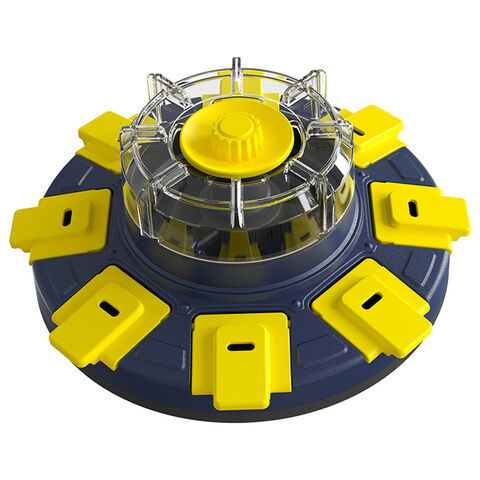 Gamelle Rotative Anti-glouton pour Chien, Gamelle Alimentation Lente, Distributeur de Friandises, Jouet Puzzle pour Chien