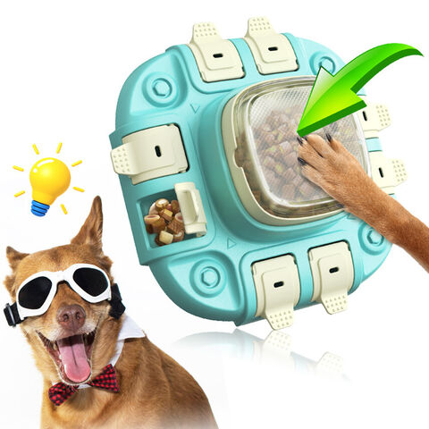 Gamelle Rotative Anti-glouton pour Chien, Gamelle Alimentation Lente, Distributeur de Friandises, Jouet Puzzle pour Chien