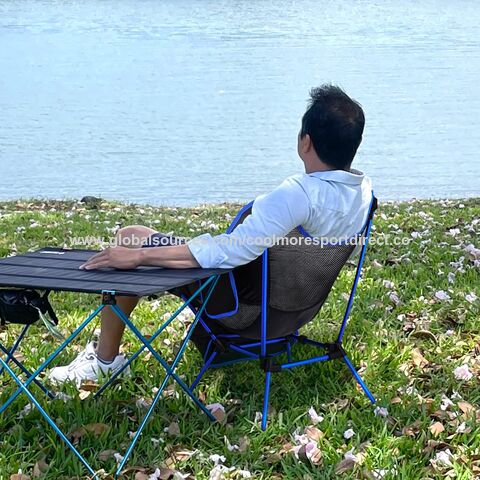 Cadeiras de Camping, Cadeiras Dobráveis para Exterior com Altura Ajustável, Cadeira de Praia para Adultos, Cadeiras de Campismo Portáteis e Compactas