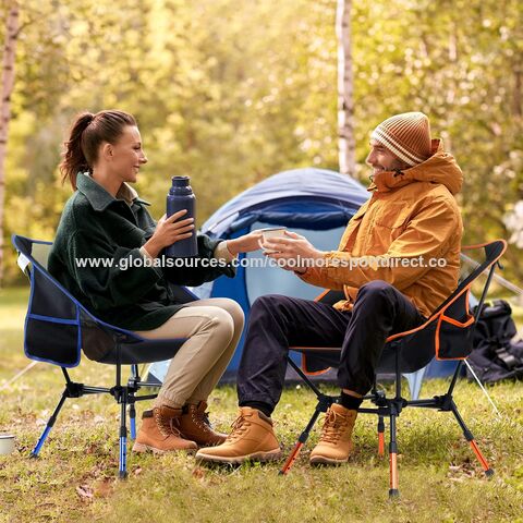 Cadeiras de Camping, Cadeiras Dobráveis para Exterior com Altura Ajustável, Cadeira de Praia para Adultos, Cadeiras de Campismo Portáteis e Compactas