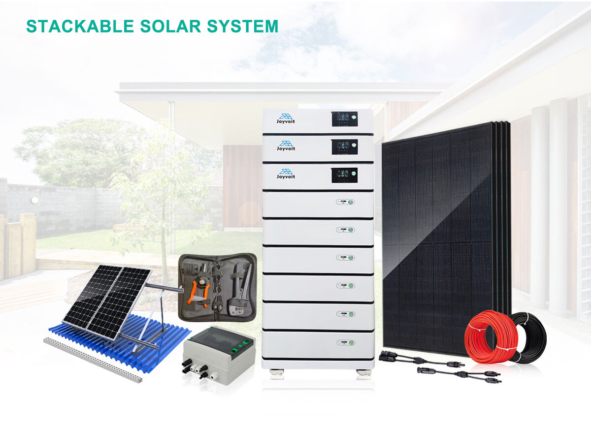 Excellent Stackable Batteries Power Station 12kw Solar Generator System ...