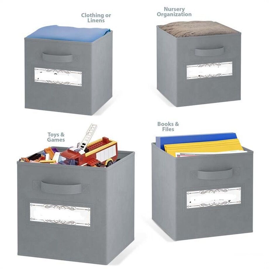 Bestselling Premium Closet Organizers Box Stackable Fabric Storage ...