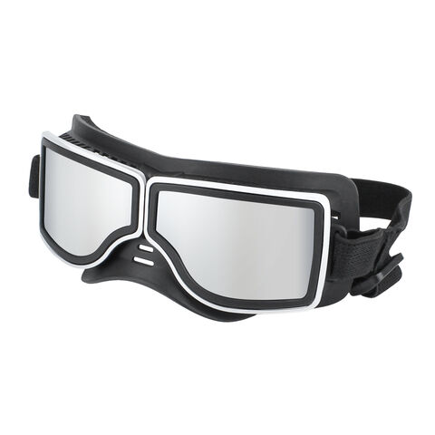 Lunettes pour animaux de compagnie Nouveau produit Lunettes de moto pour chiens Lunettes de soleil pour chiens moyens et grands Lunettes de protection contre le vent et crème solaire Accessoires pour animaux de compagnie