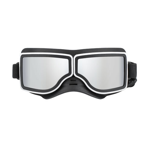 Lunettes pour animaux de compagnie Nouveau produit Lunettes de moto pour chiens Lunettes de soleil pour chiens moyens et grands Lunettes de protection contre le vent et crème solaire Accessoires pour animaux de compagnie