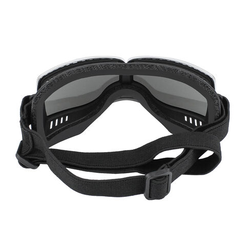 Lunettes pour animaux de compagnie Nouveau produit Lunettes de moto pour chiens Lunettes de soleil pour chiens moyens et grands Lunettes de protection contre le vent et crème solaire Accessoires pour animaux de compagnie