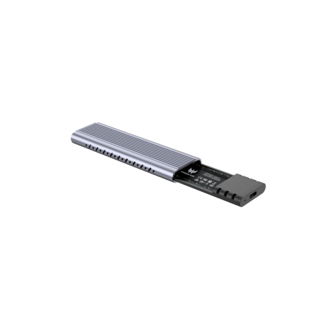 Atacado, M.2 invólucro de estado sólido magnético móvel para armazenamento de dados, que está disponível para uso pessoal.