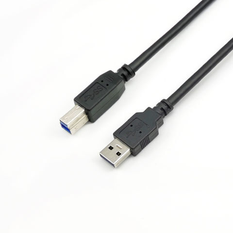Cable USB 3.0, Cable de impresora con conector A a conector B, Cable OEM Tipo C