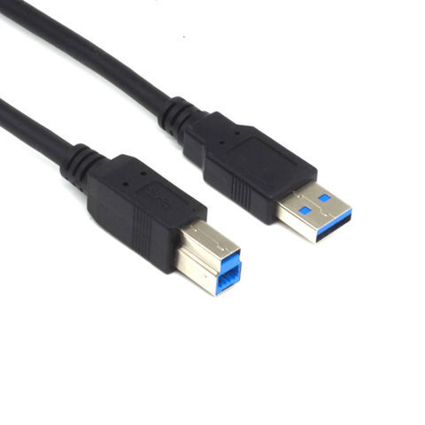 Cable USB 3.0, Cable de impresora con conector A a conector B, Cable OEM Tipo C