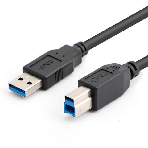 Cable USB 3.0, Cable de impresora con conector A a conector B, Cable OEM Tipo C