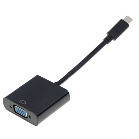 Câble USB Type C vers VGA, Adaptateur USB-C, Convertisseur Type C vers VGA