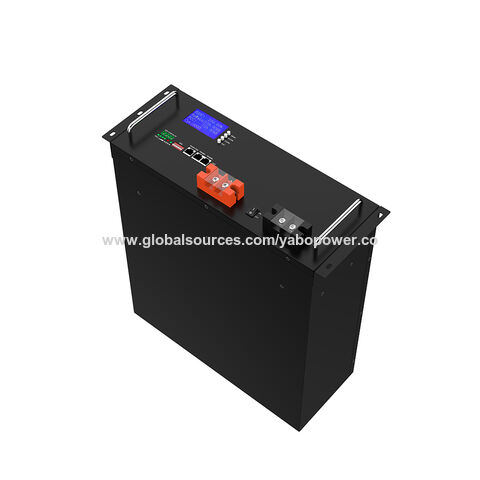 YABO Bateria de Lítio para Sistema Solar Doméstico 51.2V 280Ah para Sistemas Solares 48V - Pack de Baterias de Lítio