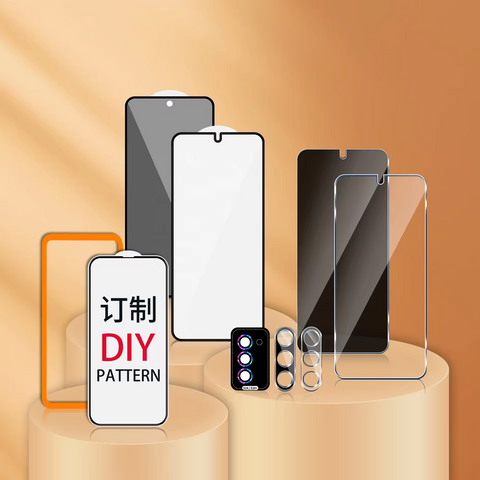 Protector de pantalla de vidrio templado 3D 9H para S24 S23 S22 S21, cobertura total, película protectora, desbloqueo de huellas dactilares, película transparente