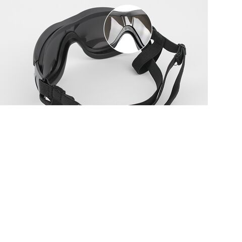 Lunettes de soleil pour animaux de compagnie en promotion, lunettes pour chiens coupe-vent et anti-poussière avec sangles élastiques pour chiens moyens et grands
