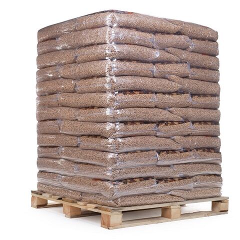 Qualitätsholzpellets EN+A1 6mm, 15kg Säcke, Holzpellets Europa