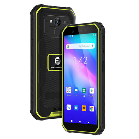 Teléfonos móviles Android baratos de 5.5 pulgadas, cámara selfie de 8MP, batería grande de 5000 mAh, larga duración en espera, resistente