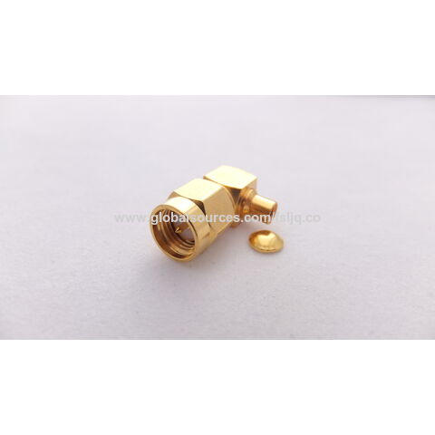 Conector masculino del RF de TNC, vertical del conector de cable del enchufe de TNC para el conector de cable RG-316 RG-174
