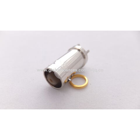 Conector masculino del RF de TNC, vertical del conector de cable del enchufe de TNC para el conector de cable RG-316 RG-174