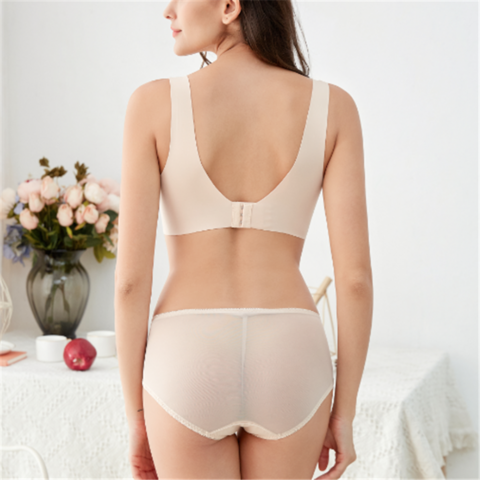 Soutien-gorge push-up pour femmes, lingerie de nuit sexy, naturelle et confortable