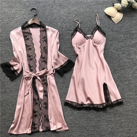 One Piece Dress For Night Sleep Luxuryf Girls Robe Cotton Night