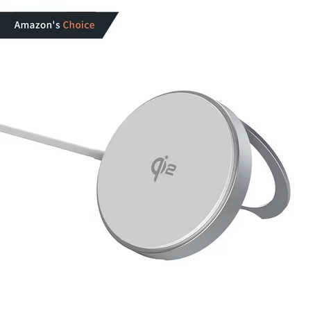 Support de Chargeur Sans Fil Magnétique Rapide QI2.0 Magsafe 15W pour iPhone et Téléphones Portables