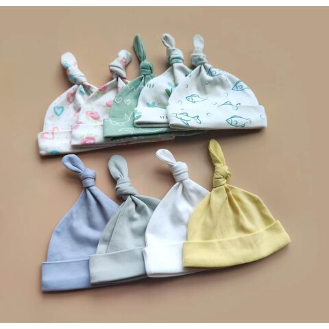Neue Babyschlafsäcke mit Rundhalsausschnitt, Baby-Knotenkleider nach Maß, Bio-Babykleid mit langen Ärmeln und Blumenknoten