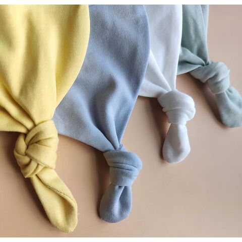 Neue Babyschlafsäcke mit Rundhalsausschnitt, Baby-Knotenkleider nach Maß, Bio-Babykleid mit langen Ärmeln und Blumenknoten