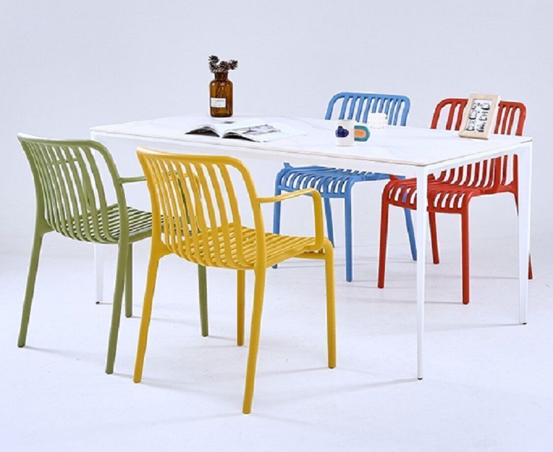 Wholesale Armless Bistro Office Chair Plastic Chair Kitchen Chair ...