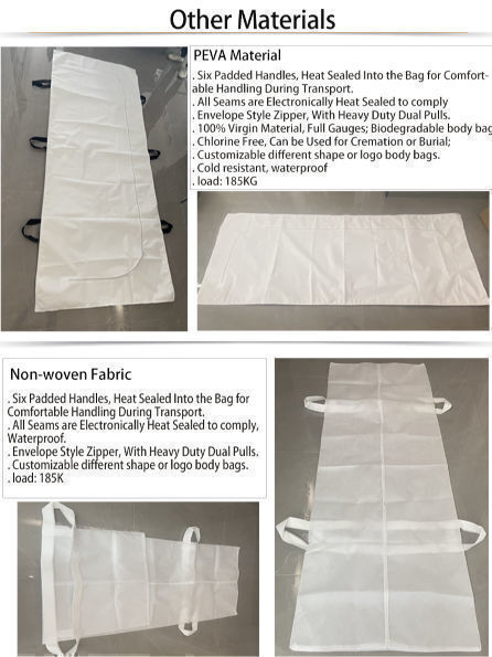 Factory Direct High Quality China Wholesale Peva Body Bag Human Remains ...