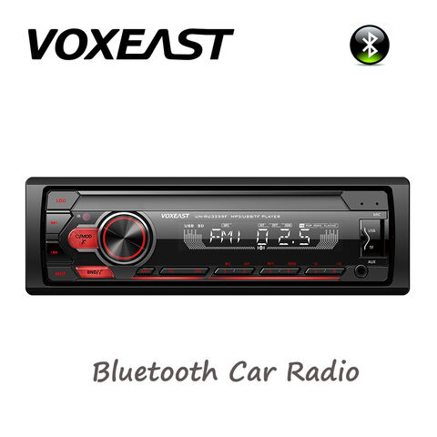 Panneau fixe Bluetooth voiture radio/lecteur MP3 avec USB/TF/AUX
