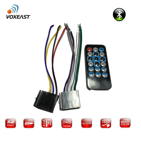 Touch-Taste Autoradio/MP3-Player mit Bluetooth/USB/SD