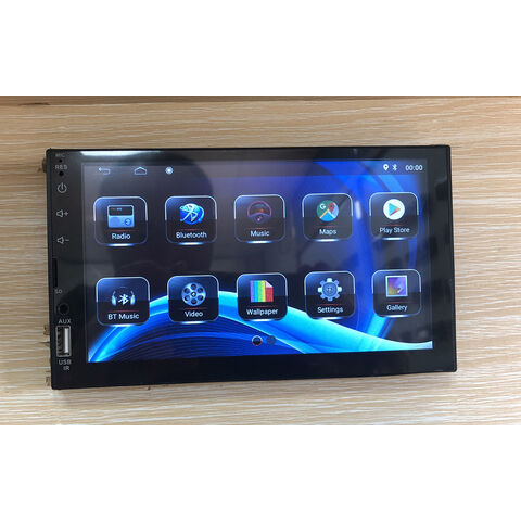 Lecteur multimédia de voiture Android 8.1 version 7 pouces avec lien miroir multilingue