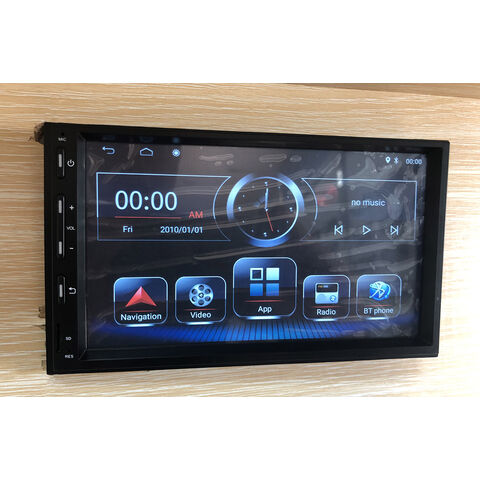 Lecteur multimédia de voiture Android 8.1 version 7 pouces avec lien miroir multilingue