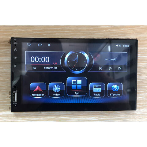 Lecteur multimédia de voiture Android 8.1 version 7 pouces avec lien miroir multilingue
