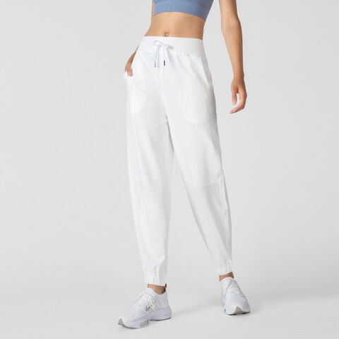 Custom Woman High Waist Loose Sports Trousers Casual Cotton Fitness Yoga Pants Women Harem Baggy Sweatpants